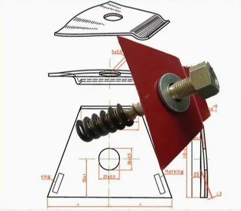 Railroad Fasteners Nabla Clamp Railroad Fasteners Nabla Clamp